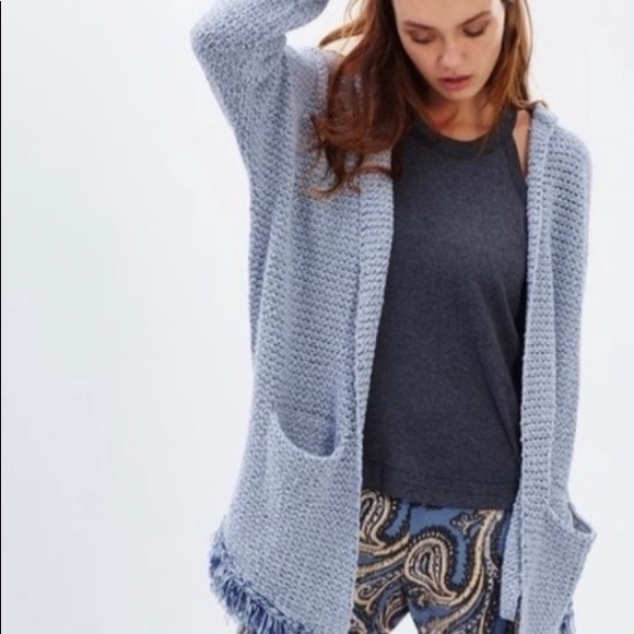 Free People Sweaters - FREE PEOPLE Love Me Tender Cardigan Hood Sweater